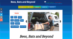Desktop Screenshot of beesbatsandbeyond.com